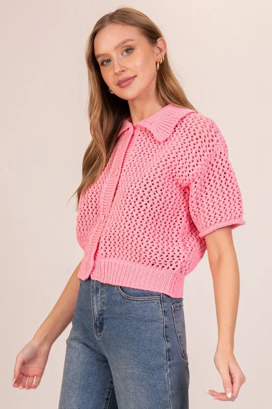 Kelly Crochet Top